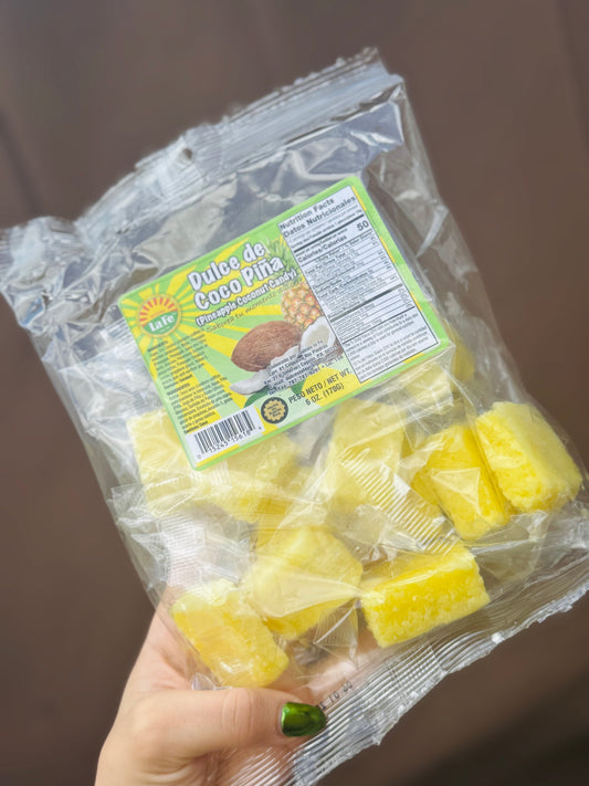 Dulce de coco piña